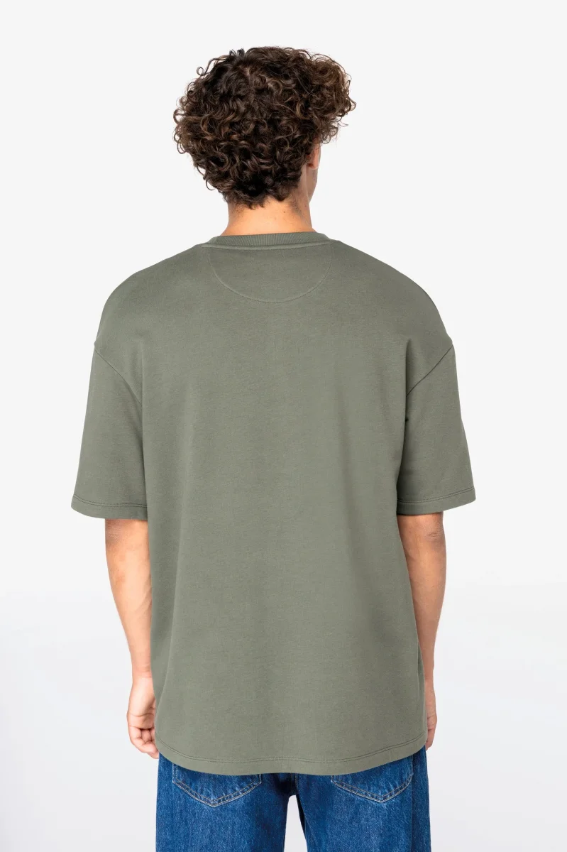 Camiseta Native Spirit NS308 Ecorresponsable Oversize de French Terry Unisex - Imagen 7