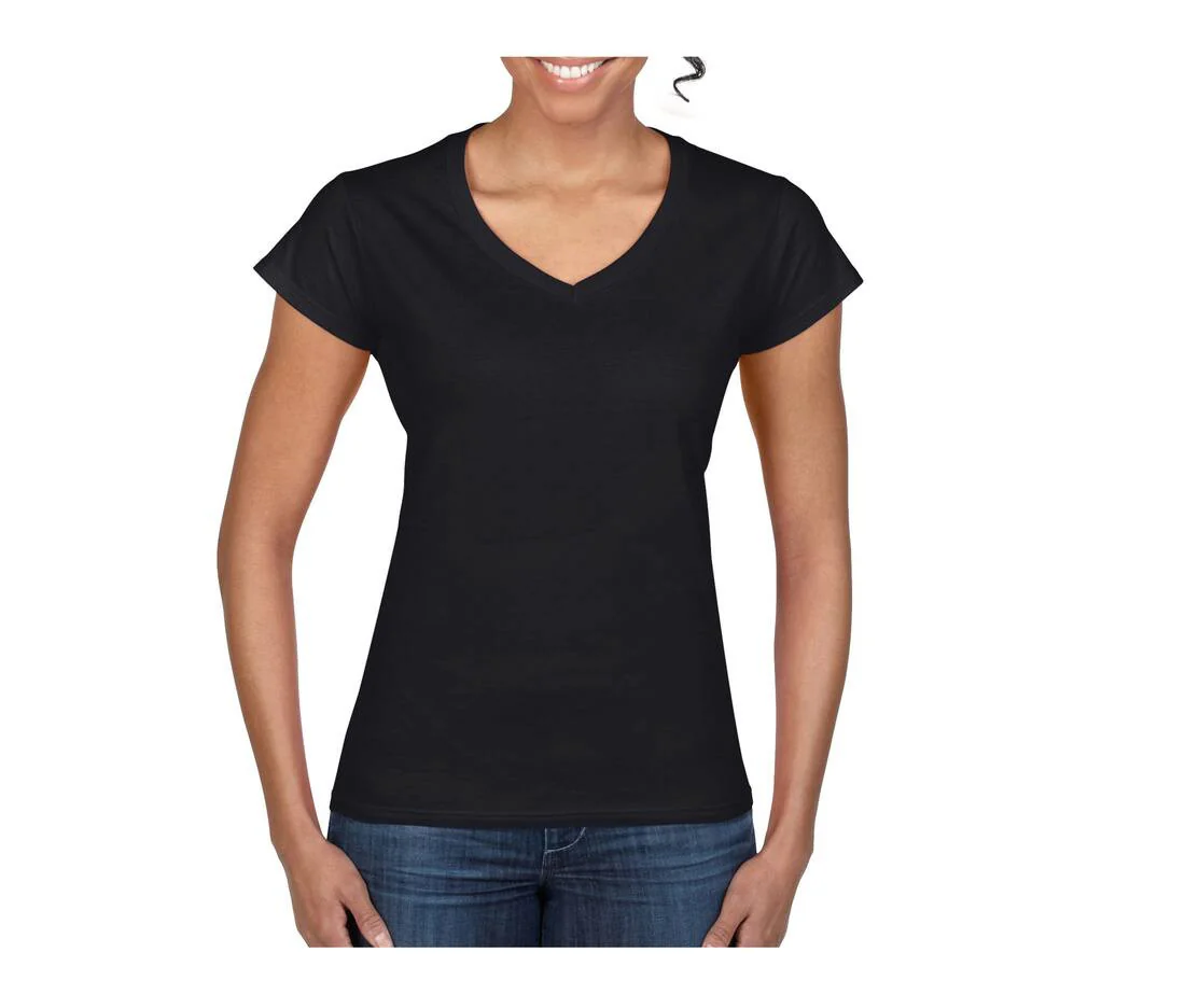 Camiseta Softstyle® Mujer cuello pico 64V00L - Imagen 5