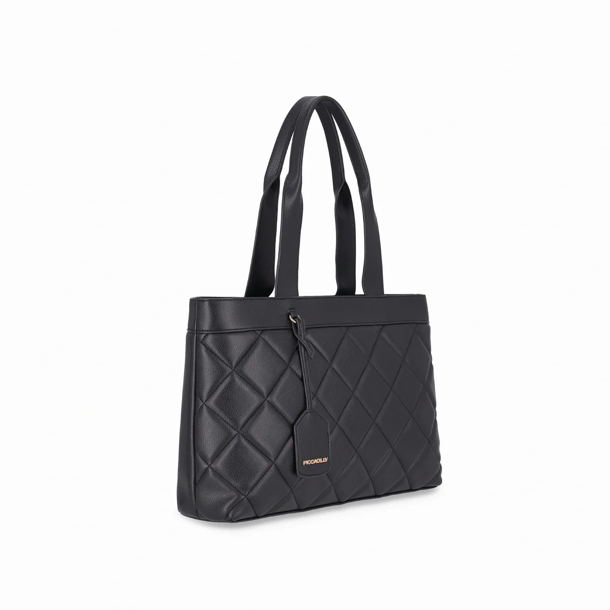 Bolsa satchel acolchada elegante - Imagen 3