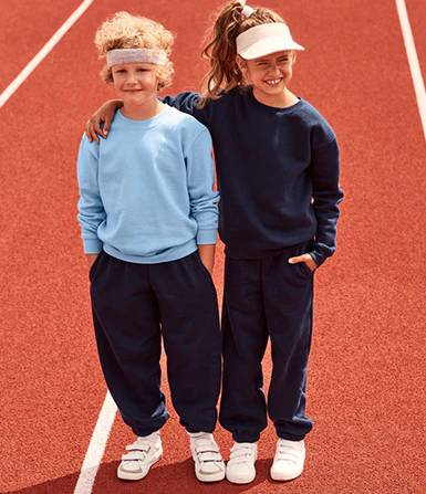 Sudadera sin capucha Fruit of the Loom KIDS Classic Set-in 62041 - Imagen 3